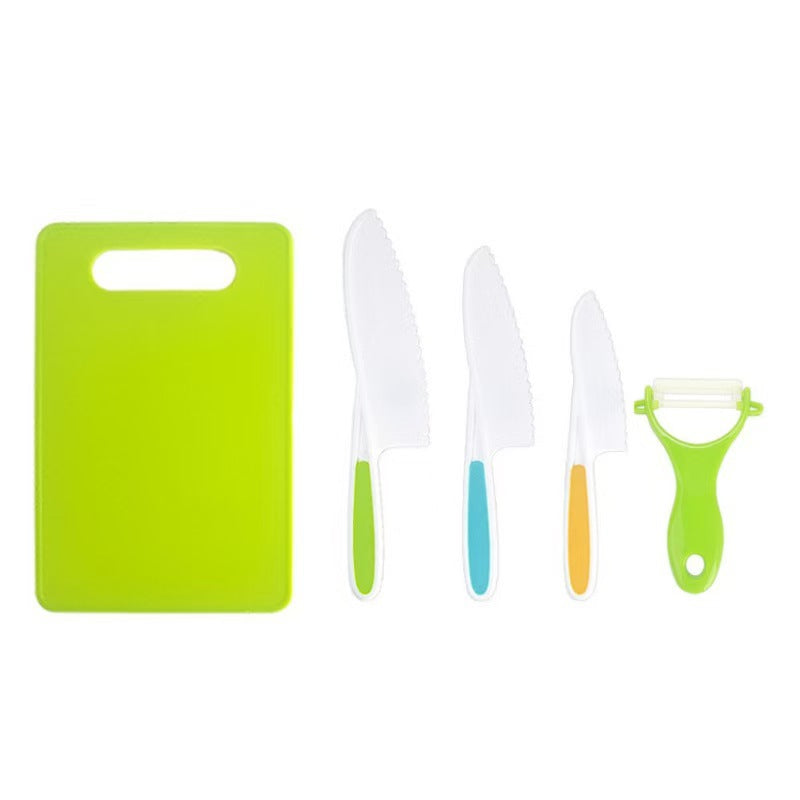 Children Plastic Kitchen Cutting Set