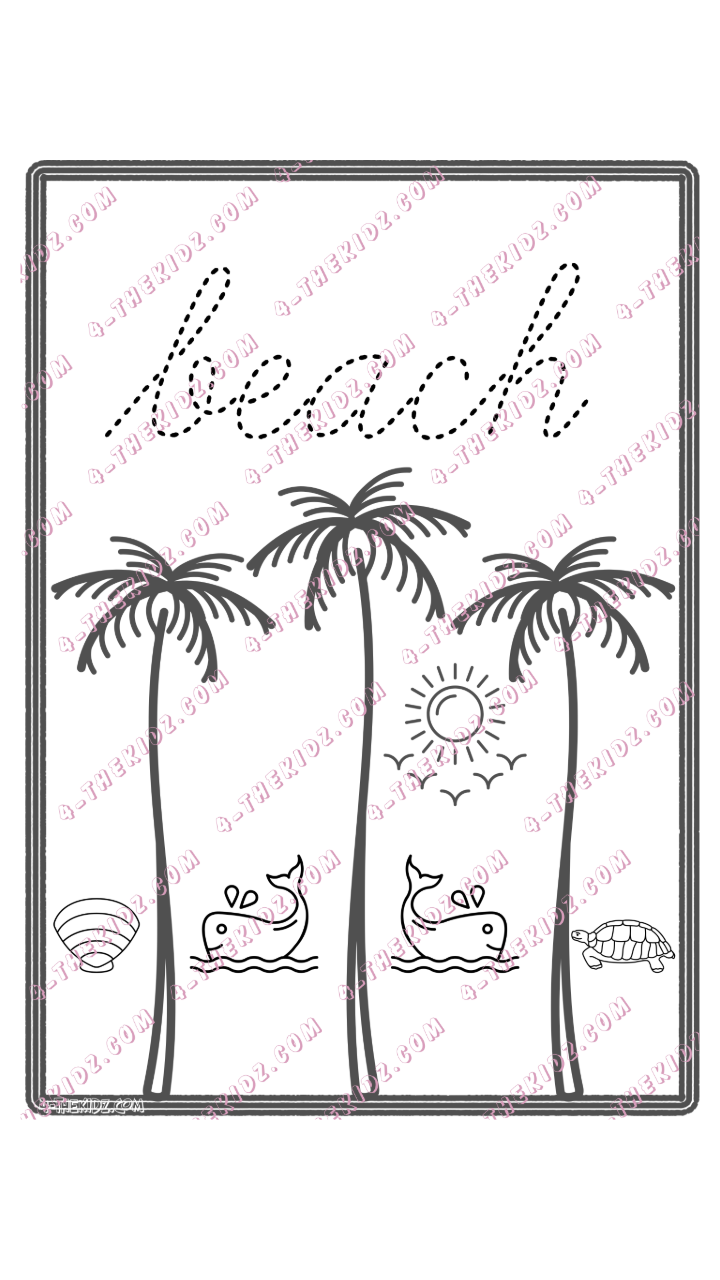 Early Writing Skills Poster for Kids | Writing Readiness Visual | Preschool Literacy Printable (A3) – 4THEKIDZ