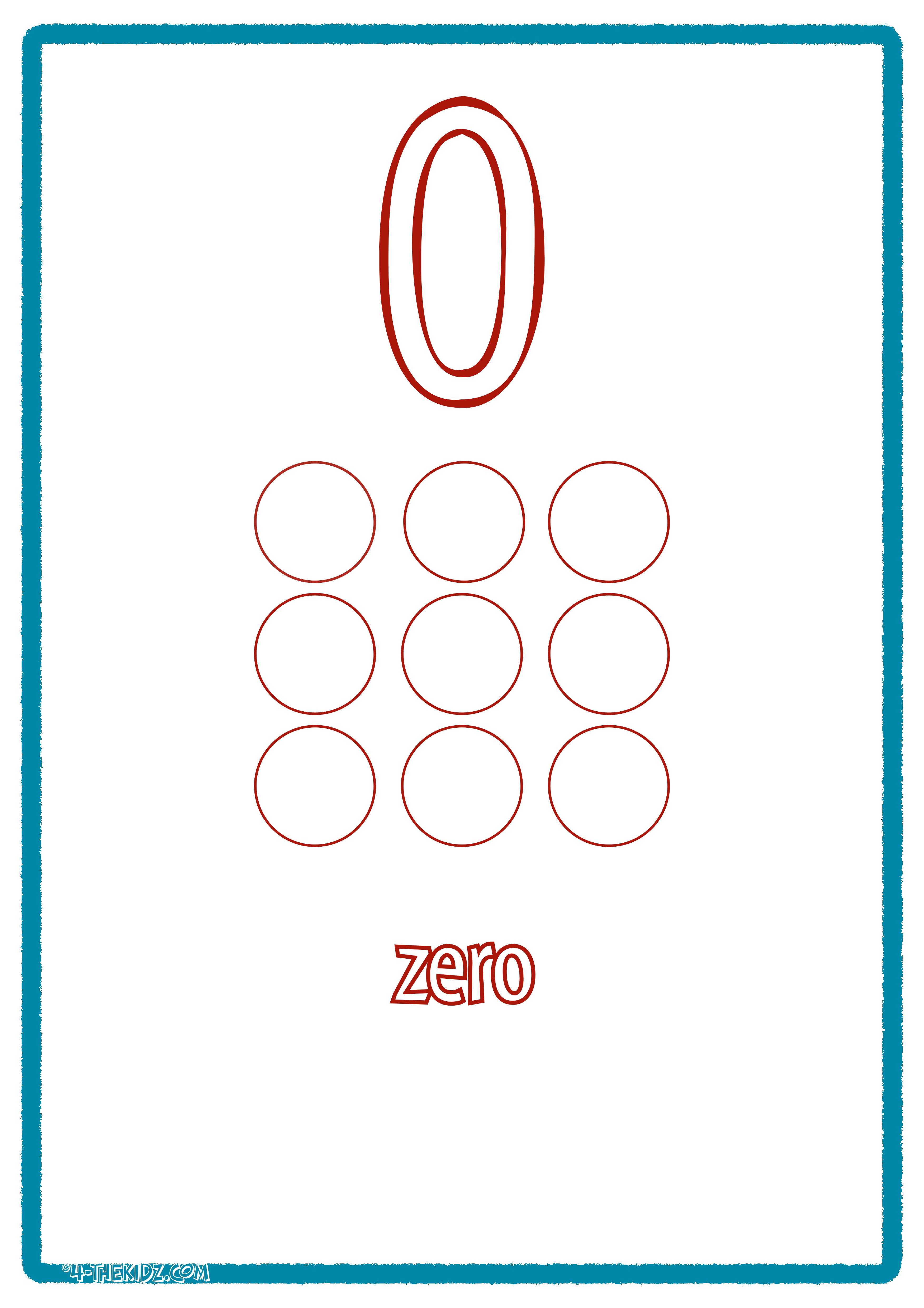 Flash Cards With Numbers and Dots