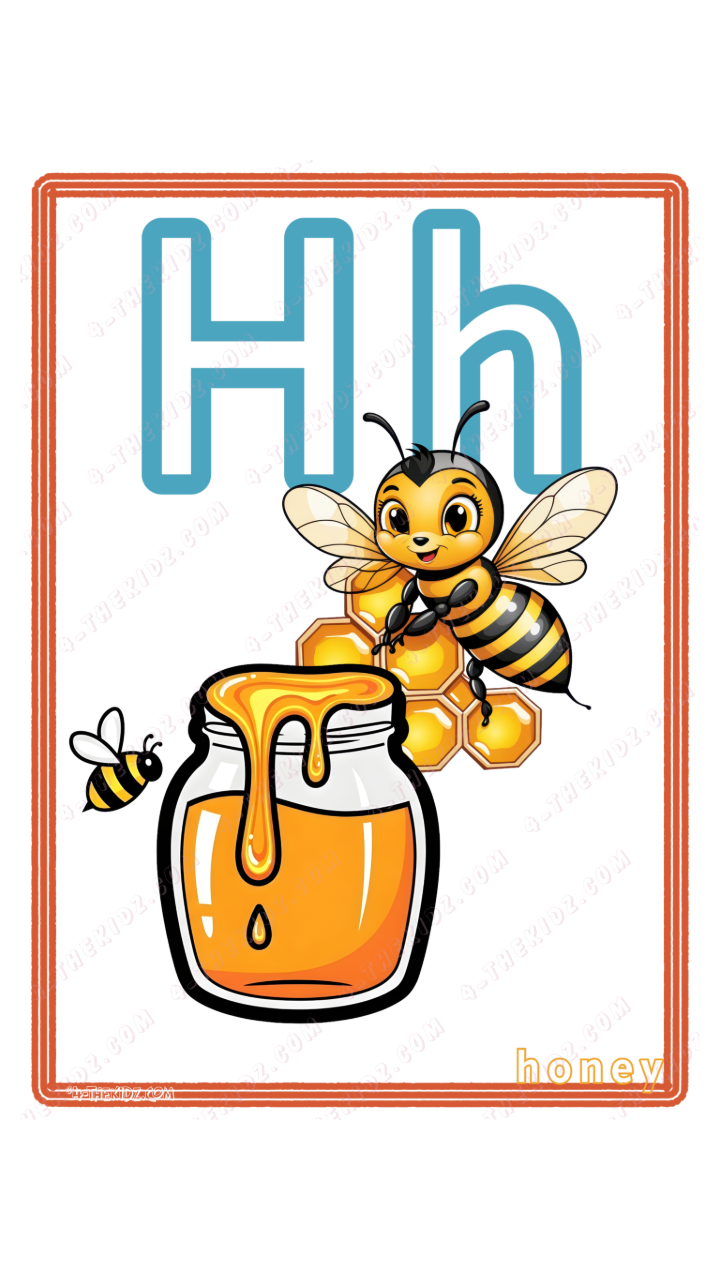 Learning Flashcard H | Honey