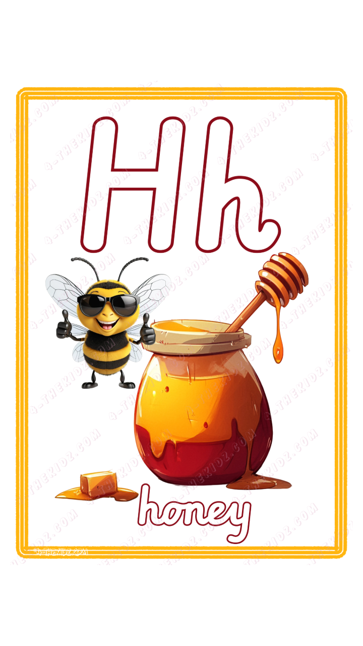 Learning Flashcard H | Honey
