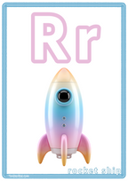Letter R Rocket Ship Learning Bundle 6 Variants| Printable Preschool Activities | Ages 0–5