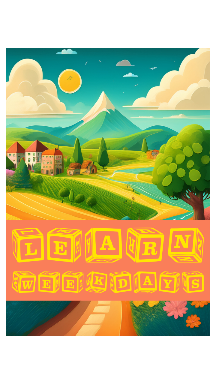 Learn Weekday Visual Cards – Printable A3 Digital Download | 3 Variants