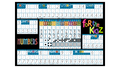 Educational poster for children with numbers and counting activities on a white background