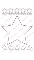 Star Shape Visual Card – 3 Variants