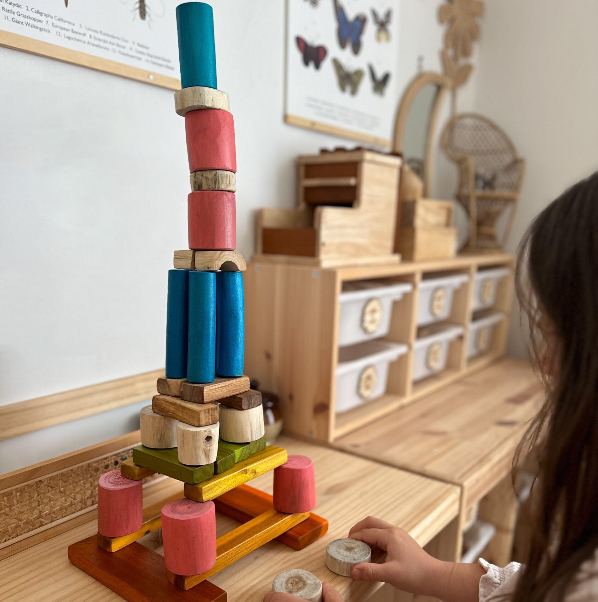 Colorful Tree Blocks 42 PCS | Building Blocks