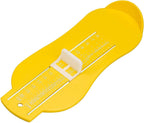 Child's Foot Measuring Tool | Child's Shoe Size Measuring Tool | Baby Shoe Measuring Tool | Baby Measurement | Yellow