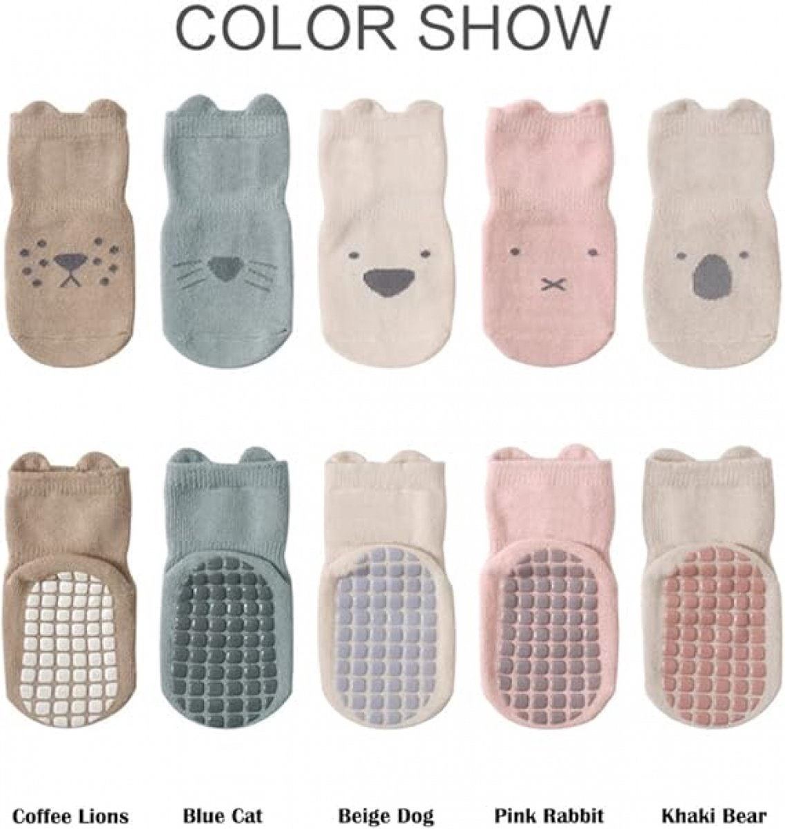 Baby Socks - 5 Pairs