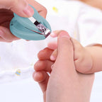 Nail Clipper - Nail Scissors - Toddler Nail Clipper - Child Nail Clipper - Baby Nail Scissors - Safety Scissors - Safe and Gentle - For Babies, Children, Adults - For Newborns, Baby, Toddler, Children - For All Ages - Blue