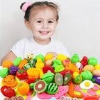 22-Piece Fruit And Veggie Cutting Toy Set (Random Assorted)