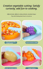 22-Piece Fruit And Veggie Cutting Toy Set With Pizza (Random Assorted)