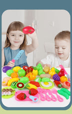31-Piece Fruit And Veggie Cutting Toy Set With Pizza (Random Assorted)