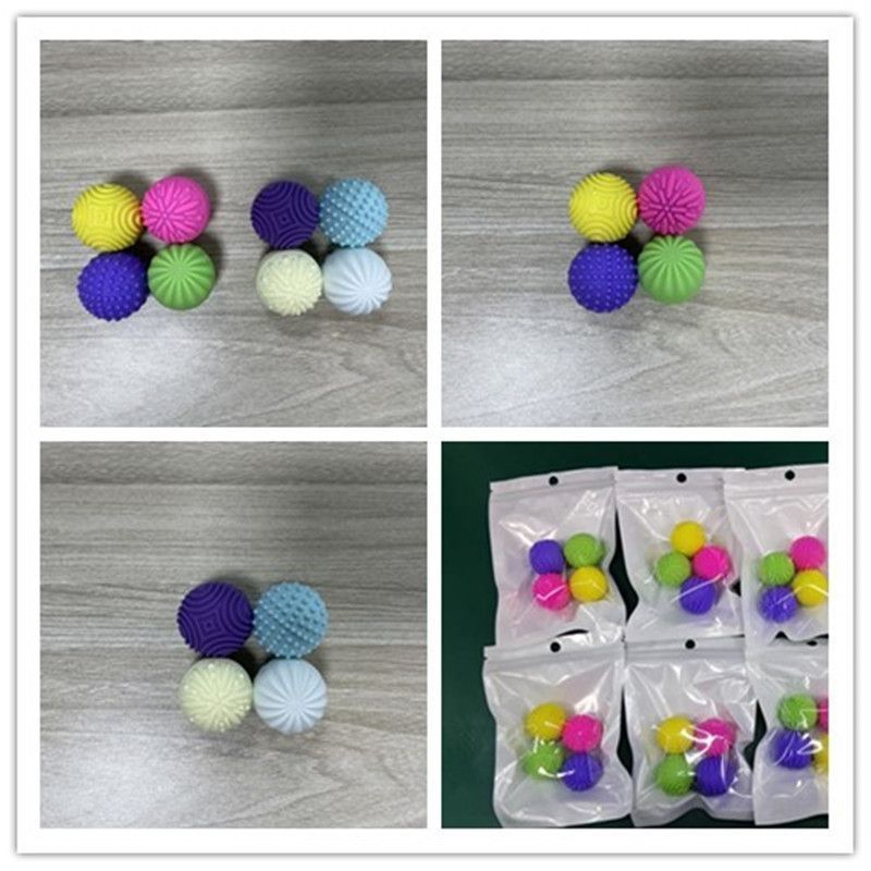 4-Pack Oval Random Black And Styles