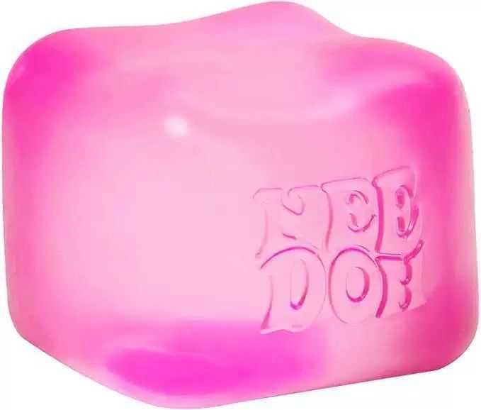 5cm 3-Pack TPR Soft Ice Cube Squishy-Stress Relief Gel Fidget Toy