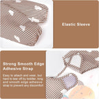 Long Sleeve Baby Bibs, Waterproof Sleeved Bibs Smock for Toddler Baby Girls Boys Eating Feeding