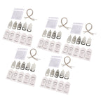 24 Set Baby Bottle Opener Zinc Alloy Cute Baby Bottle Shaped Bottle Opener Baby Shower Return Gift for Baby Shower Party Silver
