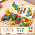 3D Logic Training Building Block Game