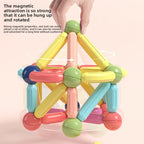 Magnetic Educational Building Blocks for Children