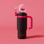 Children Insulated Water Bottle with Dual Lids