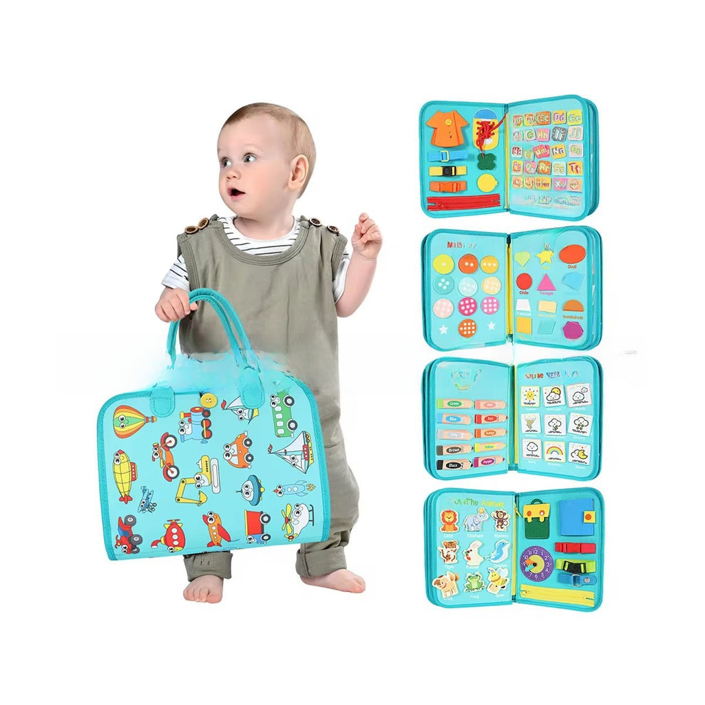 Montessori Educational Felt Activity Board for Children