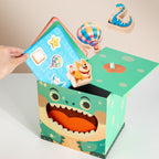 Childrens Balanced Tactile Stacking Wooden Blocks