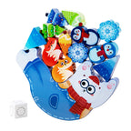 Childrens Balanced Tactile Stacking Wooden Blocks