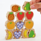 Wooden Bead Threading Toy