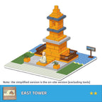 DIY Construction Master Handmade Real Brick Cement House Building Toy