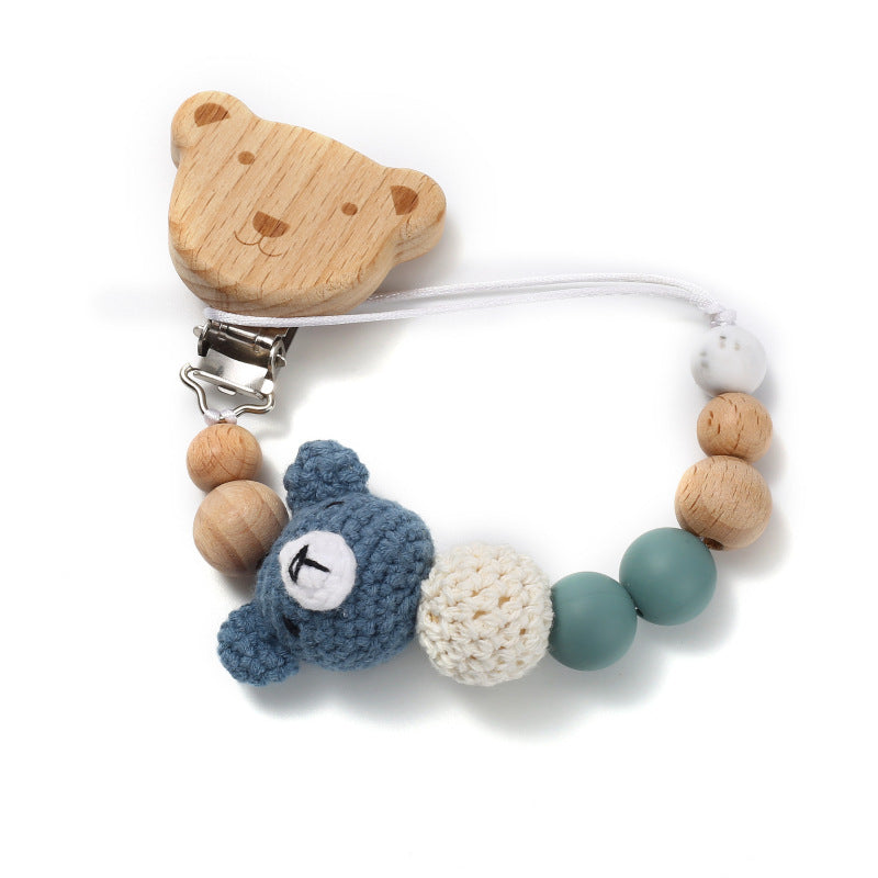 Baby Pacifier Teether Chain with Clip