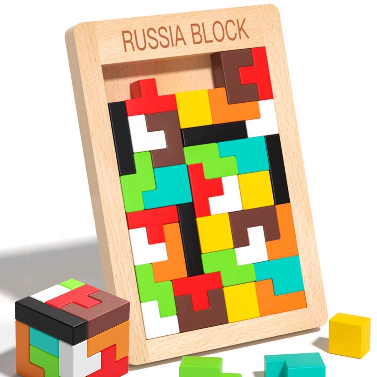 Wooden Blocks Tetris