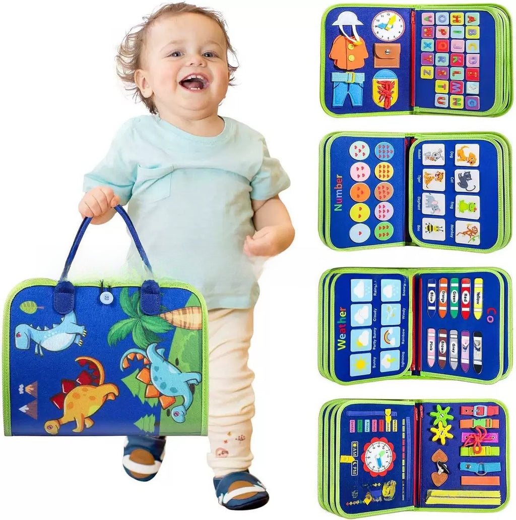 Montessori Educational Felt Activity Board for Children