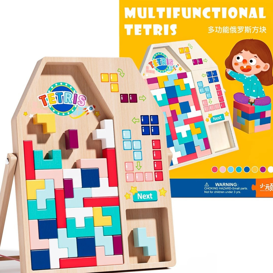 Wooden Blocks Tetris