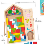 Wooden Blocks Tetris