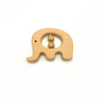 Wooden Baby Rattle Teether Toy