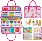 Montessori Educational Felt Activity Board for Children