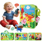 Educational Felt Activity Book for Children
