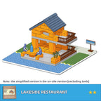 DIY Construction Master Handmade Real Brick Cement House Building Toy