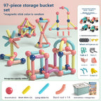Magnetic Educational Building Blocks for Children