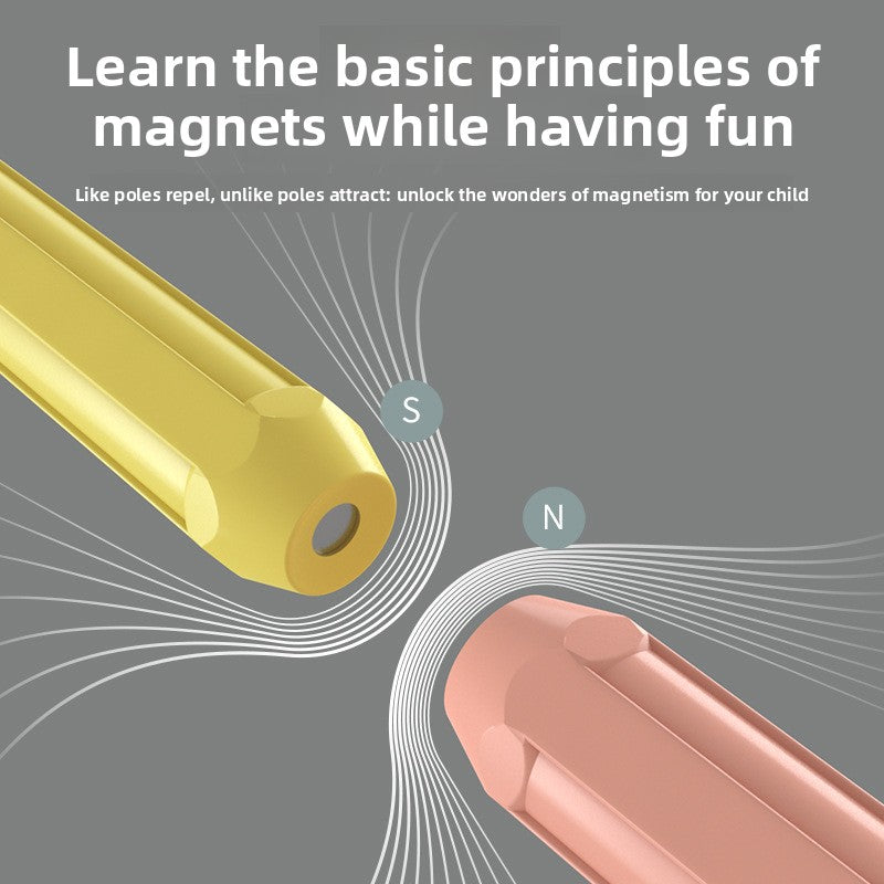 Magnetic Educational Building Blocks for Children