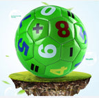 Number Alphabet Print Children Soccer Ball for Kindergarten Play
