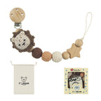 Baby Pacifier Chain Teether with Animal Design