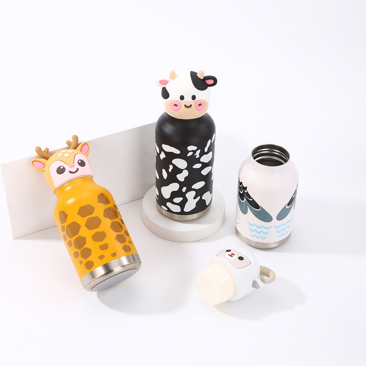 Cute Animal Stainless Steel Thermos Cup for Children