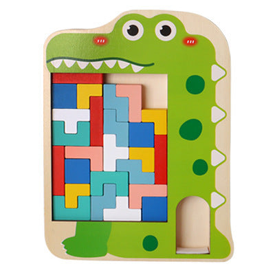 Wooden Blocks Tetris