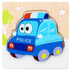 Wooden 3D Puzzle Educational Toy
