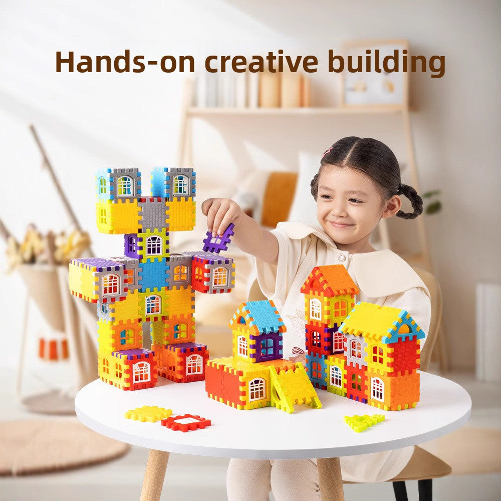 Large-piece building blocks for children