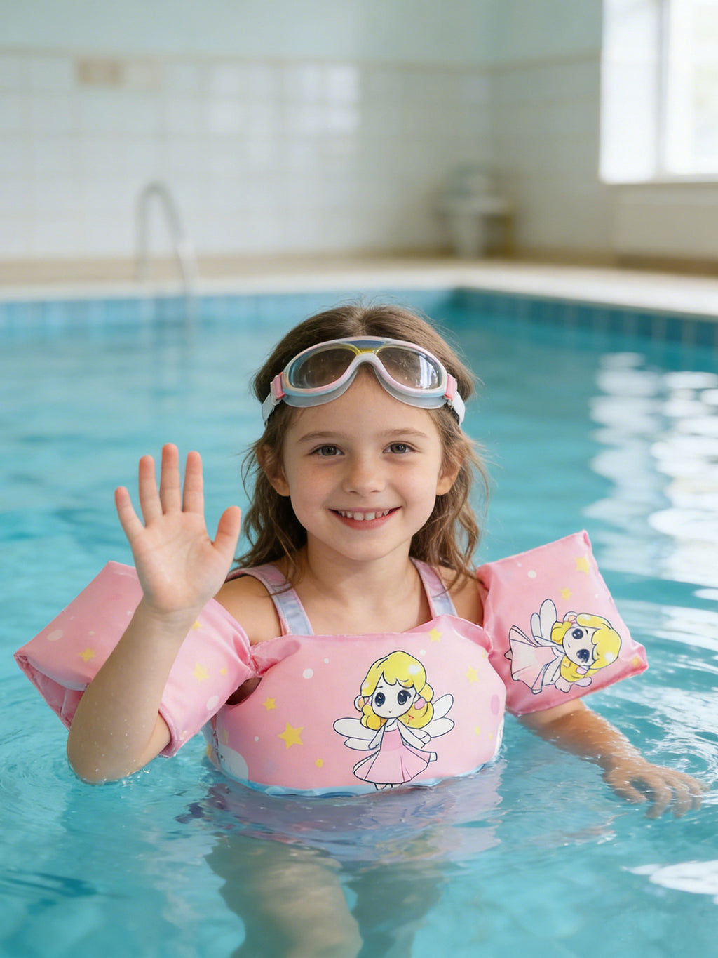Children Swimming Buoyancy Vest with Arm Rings